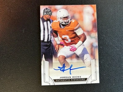 Jordan Hicks 2015 Leaf Draft Auto Autograph RC Texas Longhorns E21 - Image 1 of 2