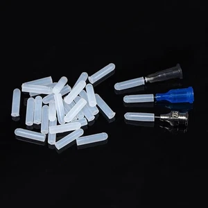 15pcs Special Silicone Plug Head Use Dispensing Syringe Needle Seal Prevent Glue - Picture 1 of 12