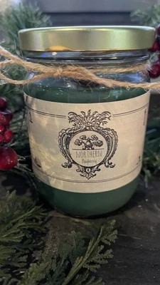 Clean Organic Bayberry Candle W/ Real Bayberry Wax And Essential Oil Wood Wick - Image 1 of 3