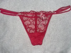 Victoria's Secret PINK Wink V string Thong Panty Size M - Picture 1 of 3
