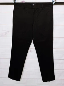 Pantalones Dockers para Hombres Talla 36x32 Ajustados Calce Cónico Negros Bolsillos Frontales Planos - Imagen 1 de 8