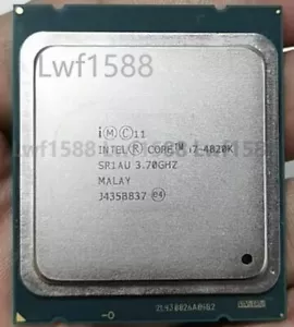 Intel Core i7-4820K LGA2011 3.7GHz 4Core 8Thread 130W CPU processor - Picture 1 of 1
