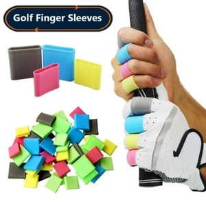 Bowling Golf Finger Sleeves Silicone Hand Protector Support Sports Finger Band🔥 - Picture 1 of 26