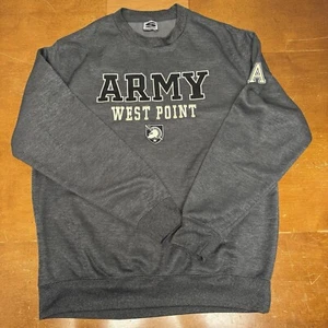Army Black Knights Sweatshirt Mens XL Gray 1/4 Zip Pullover Stadium - Picture 1 of 12