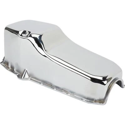 Chrome Oil Pans, Fits Chevy 1957-79 Small Block - Image 1 of 4