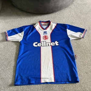 Middlesbrough FC Cellnet erraa 1996/99 Away short Sleeve Shirt Medium - Picture 1 of 8