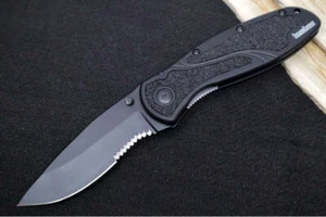 Kershaw 1670BLKST Blur - Black 14C28N Blade / Black Anodized Aluminum Handle - Picture 1 of 4