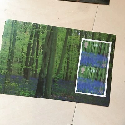 GB Stamps Mint Treasury of Trees Prestige booklet  pane 4. 2159d DX26 2000 WCP - Image 1 of 2