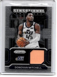 JERSEY USADA DONOVAN MITCHELL 21-22 PANINI PRIZM SENSATIONAL SWATCHESGAME - Imagen 1 de 1