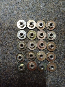 20 Stück  Original Sechskantmutter mit Scheibe Universal Mutter M6 gebraucht - Bild 1 von 12