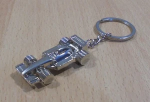 FORMULA 1 CAR ADVERTISIGN METAL KEYCHAIN - Picture 1 of 7