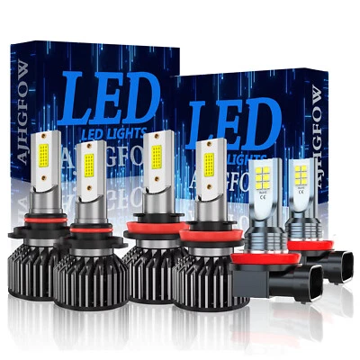 Faros LED altos/bajos + faros antiniebla para Mitsubishi ASX 2013 2014 2015 Foto 1 de 4