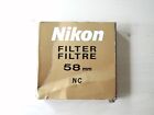 NIKON FILTER/FILTRE 58mm NC BOX - EMPTY