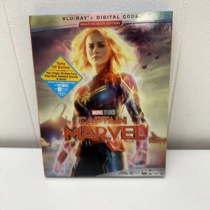 Captain Marvel Blu-ray 2019 Movie Brie Larson Super Hero - Bild 1 von 5