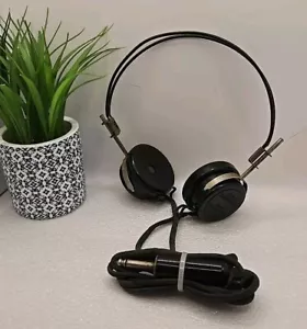 TRIMM PROFESSIONAL SHORTWAVE/HAM RADIO HEADSET/HEAD PHONES VINTAGE - Picture 1 of 13