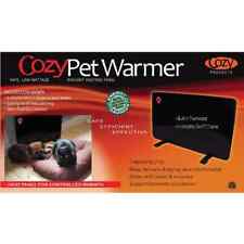 Cozy Pet Warmer Safe Space Heater Elderly Dogs Cats 200 Watts, Keeps Pets Warm
