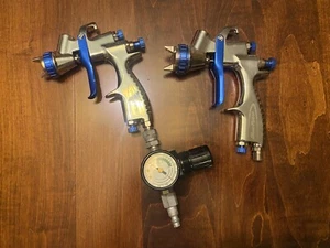 (2) Pistola pulverizadora Blue Point USA HVLP Max 29 PSI 2.0 Bar Max Air 100 PSI 7.0 Bar I12 - Imagen 1 de 4