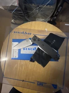 Benchmade 533-3 Black Carbon Fiber Scales Satin Blade EDC - Bild 1 von 6