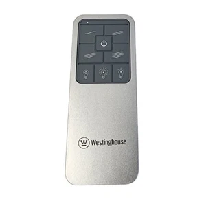 Westinghouse Lighting 7788200 Silver Backlit Ceiling Fan Remote Replacement  - Picture 1 of 9