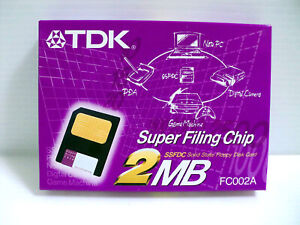 TDK FC002A Super Filing Chip 2MB 5V SmartMediaCard SP202 JP8080 XP30 JX305 MC505