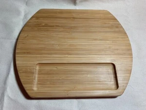 Pampered Chef Bamboo Cutting Board Charcuterie Board - Picture 1 of 3