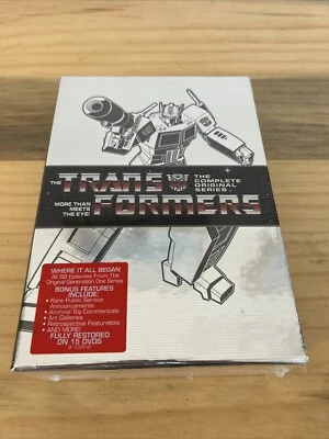 NEW! Transformers: The Complete Original Series (DVD, 2011,15-Disc Set) Animated - Image 1 of 4