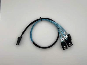 SFF-8087 à 4x SATA 0,5m - Photo 1/2