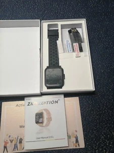 smart wristband fitness tracker Smart Watch Touchscreen Schwarz - Bild 1 von 11