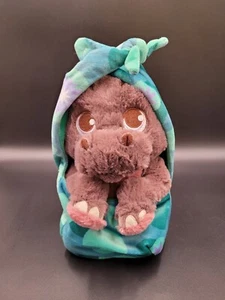 Disney Parks Animal Kingdom Baby Nilpferd Plüsch Tragetuch Stofftier - Bild 1 von 7