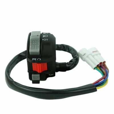 Interruptor de manillar izquierdo apagado arranque parada faro para Yamaha YFZ 450 YFZ450X Foto 1 de 4