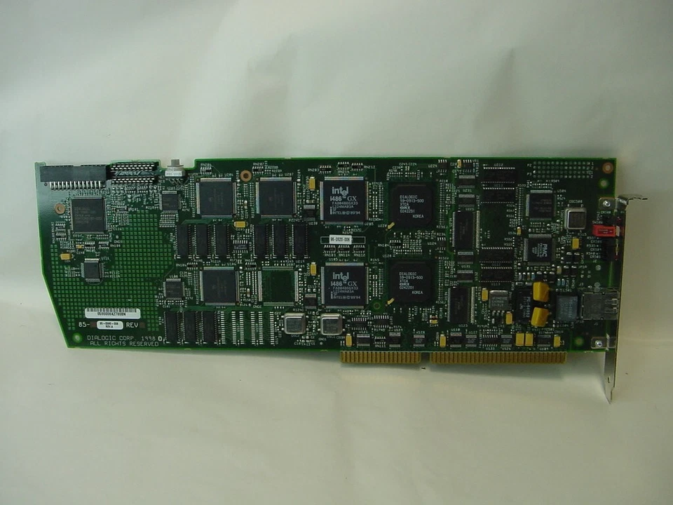 1998 DIALOGIC CARD 85-0590-008 REV A - Image 1 of 3