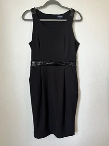 Emporio Armani Jeans Black Dress size 42 EUC - Picture 1 of 19