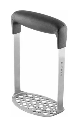 Trituradora de patatas - Acero inoxidable - Empuñadura de goma - Utensilio de cocina duradero Foto 1 de 4