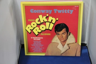 CONWAY TWITTY 'ROCK 'N' ROLL ALBUM' 2LP 2624 031 MGM 1979  SEALED - Image 1 of 3