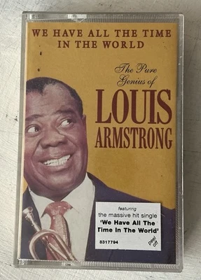 The Pure Genius Of Louis Armstrong Cassette We Have All The Time In The World EX Foto 1 de 4