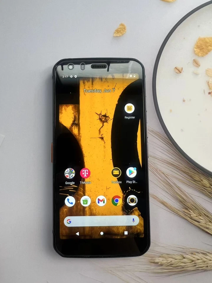 CAT S62 128GB 4GB Black 5.7" 48MP Android Rugged Smartphone Unlocked Black - Image 1 of 4