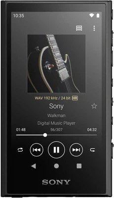 Sony NW-A306 32GB Hi-Res Android DAP MP3 Player – Uncapped Japanese Model, Black - Image 1 of 4