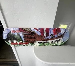 Blood Wizard Krahn Warships Skateboard Deck 8.125" Brandneu NOS Selten Board - Bild 1 von 4