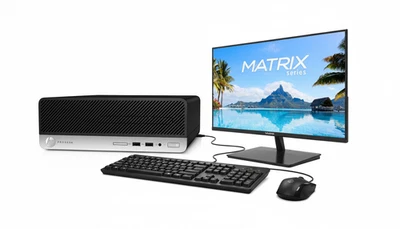 Postazione Completa Intel I3-9100 8-32Gb, SSD 240Gb- 1TB,Monitor 19"- 23" Win 11 - Immagine 1 di 4