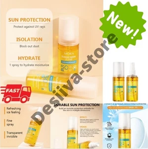 Moika Oil Spray Sunscreen SPF50+ PA+++ 100ml Sun Block UVB UVA K-Beauty - Picture 1 of 17