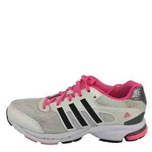 Adidas Adiprene White Fabric Sports Sneaker Trainers M20542 Women UK 6 Eur 39 - Picture 1 of 12