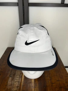 Nike Hat Cap Strap Back Youth 4-7 White Black Dri-Fit Mesh Polyester Outdoors - Picture 1 of 11
