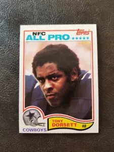 Tony Dorsett 1982 Topps Football #311 Dallas Cowboys - Bild 1 von 2