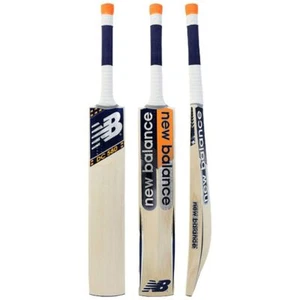 New Balance DC 580 Blue Orange Adults Mens Cricket Bat - Picture 1 of 5