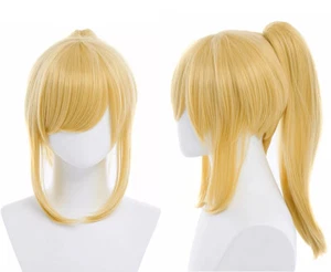 Peluca de fiesta cosplay samus Zero Suit para mujer - Imagen 1 de 5