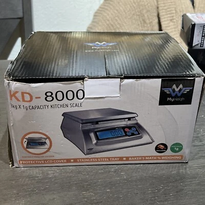 Báscula de cocina My Weigh KD8000 panaderos matemáticas escala KD 8000 Foto 1 de 4