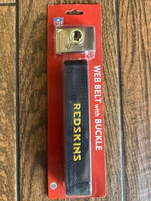 Washington Redskins 55 pulgadas ajustable resistente cinturón web con hebilla con licencia NFL Foto 1 de 2