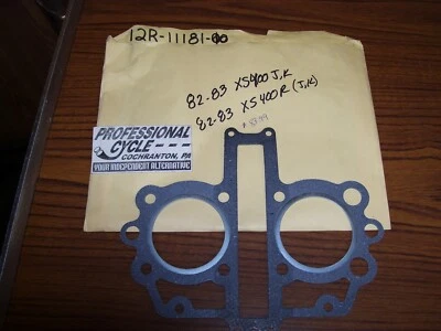 Yamaha 82-83 XS400R Seca XS400J 400 Maxim Doble Cámara Nuevo de Lote Antiguo Junta de Cabeza OEM "12R" Foto 1 de 4