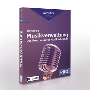 Stecotec Musikverwaltung Pro: Verwalten Sie Ihre CD- und Schallplatten-Sammlung - Foto 1 di 8