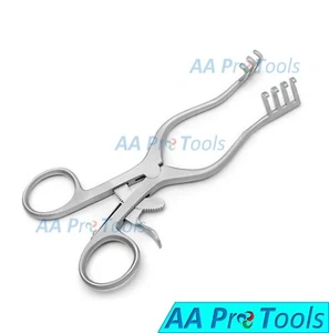 AA Pro: Chirurgischer Weitlaner Retraktor 7" stumpf 3x4 Zinken Veterinärinstrumente - Bild 1 von 3